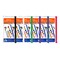 BAZIC Clear Pencil Pouch, 11 x 5 in, for School Binders Supplies